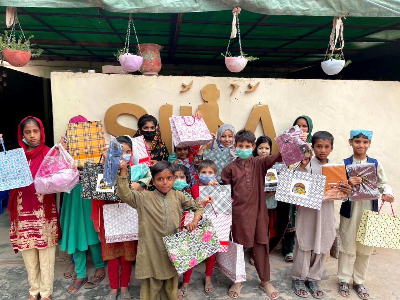 Early days of Do Something Good Every Sunday initiative with children